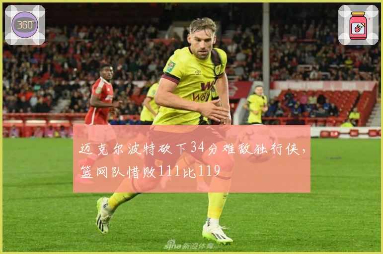 迈克尔波特砍下34分难敌独行侠，篮网队惜败111比119